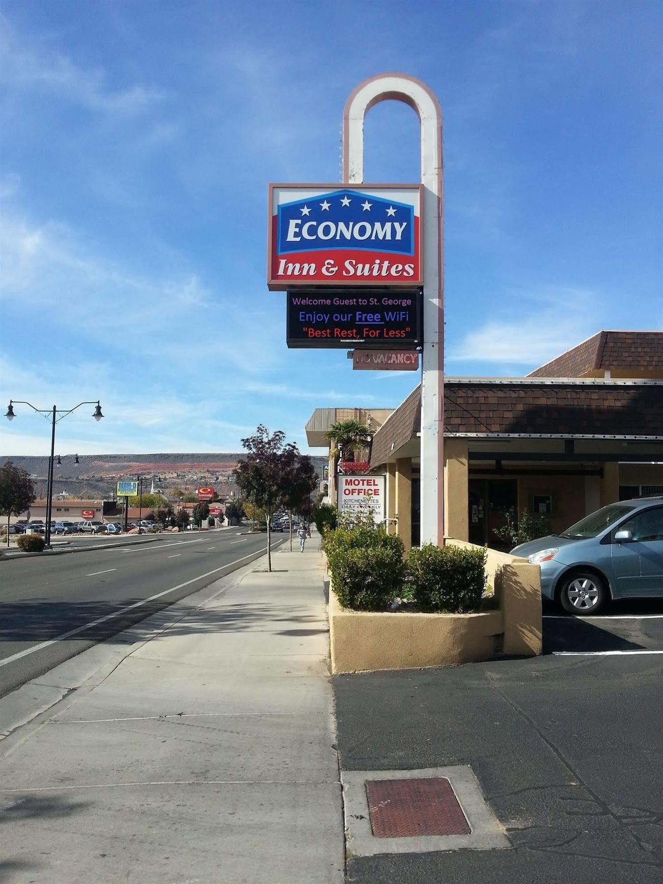 Economy Inn & Suites St. George Exteriér fotografie